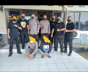 Pelaku Keributan Menggunakan Senjata Tajam Tak Berkutik Saat di Amankan Team Tarsius Presisi