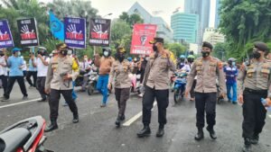 Unjuk Rasa di Kantor Gubernur Jatim, Polrestabes Surabaya Terjunkan 3.500 Personel