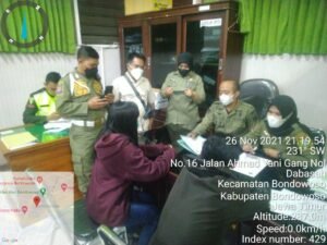 Viral..!! Dua Sejoli di Bondowoso Terjaring Razia Gabungan Satpol-PP