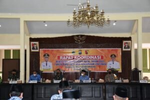 Pemkab Bondowoso Gelar Rakor Persiapan Natal dan Tahun Baru 2022