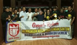 Silaturahmi KETUM PAPDESI di Kota Kediri bersama Relawan GMP