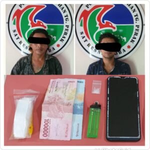 Peredaran Sabu di Surabaya Diberantas, Dua Orang Kurir Diamakan Polisi