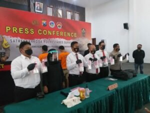 Dua Kurir Lintas Provinsi Ditangkap, Polisi Amakan 1 KG Sabu