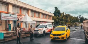 Kapolres Bitung Terus Bakar Semangat Personil yang Melakukan Kegiatan Pemeriksaan Kendaraan di KEK