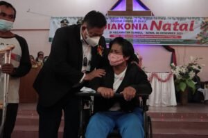 Peduli Penyandang Disabilitas, Warga: Terimakasih Pak Eddy Berutu