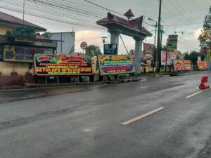 Polres Dairi Dibanjiri Papan Bunga Ucapan Terima Kasih dari Masyarakat