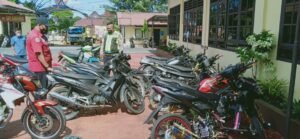 Polres Dairi Gelar Razia dan Sweeping Knalpot Blong