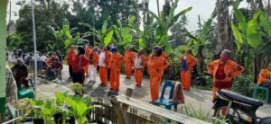 Polsek Sidikalang Kota Lakukan Pendampingan Program Pemerintah Desa Dalam Memperhatikan Kesehatan Lansia