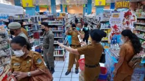 Jelang Nataru, TPID Kota Bitung Lakukan Sidak di Sejumlah Pasar
