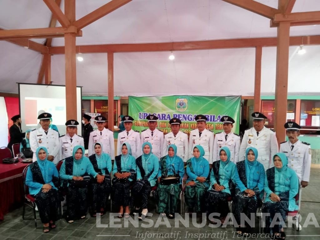 Acara Pelantikan dan Sumpah Kades Terpilih di Kecamatan Wonosari