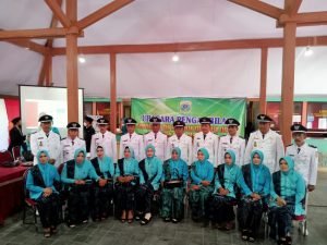 Acara Pelantikan dan Sumpah Kades Terpilih di Kecamatan Wonosari