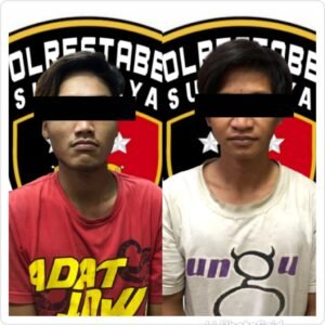 Dua Pencuri Motor di Gunung Anyar Keok Ditangan Anggota Resmob Polrestabes Surabaya