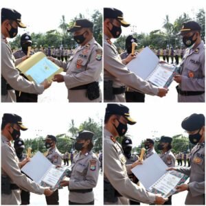 Kapolres Kaimana Berikan Reward Kepada 3 Personilnya Atas Dedikasi dan Loyalitas yang Tinggi