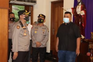 Jelang Perayaan Natal 2021, Kapolres Bondowoso Tinjau Kesiapan Gereja