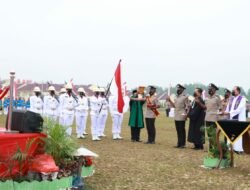 Kapolda Riau Lantik 549 Bintara Polisi Lulusan SPN Polda Riau T.A. 2021