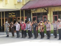 Jelang Natal dan Tahun Baru, Dandim 0720/Rembang Hadiri Apel Gelar Operasi Lilin Candi 2021