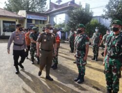 Bupati Dairi Pimpin Apel Gelar Pasukan Operasi Lilin Toba 2021