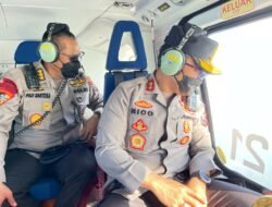 Jelang Nataru, Kapolda Jatim Patroli Udara Pantau Arus Lalin Wilayah Jatim