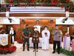 Tinjau Gereja Katedral, Kapolri Pastikan Beri Pelayanan dan Pengamanan Optimal di Perayaan Natal dan Tahun Baru