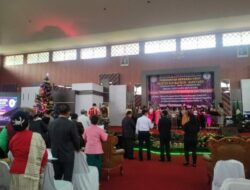 Perayaan Natal di Banyuasin Berlangsung Khidmat