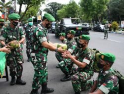 Kodim 0822 Bondowoso Sambut Purna Tugas Satgas Apter
