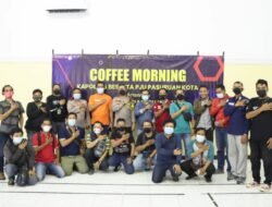 Kapolres Pasuruan Kota Ajak Awak Media Pasuruan Raya Ngopi Bareng