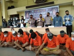 Polres Banyuasin Berhasil Ungkap Berbagai Kasus di Tahun 2021