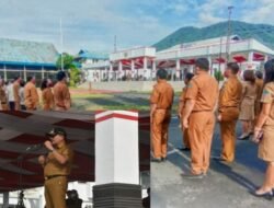 Gelar Apel Perdana di Awal Tahun 2022, Walikota Bitung Sampaikan ASN Tingkatkan Pelayanan ke Masyarakat