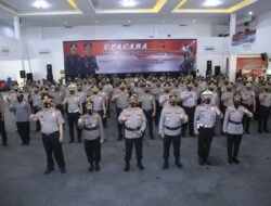 Sejumlah Anggota Polrestabes Surabaya dan Polsek Jajarannya Mendapat Kenaikan Pangkat