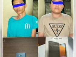 Modus Jual Beli HP, Dua Pria Ini Ditangkap Polisi Usai Bawa kabur HP Korban