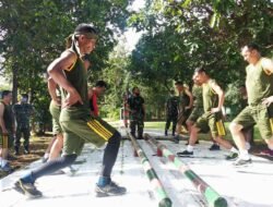 Prajurit Kodim 0822 Bondowoso Laksanakan Pembinaan Garjas UKP