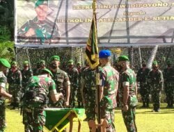 Danyon 764 / IB Kaimana, Resmi Dijabat Letkol Inf Alexander Eko Setiawaan Gantikan Letkol Inf Dwi Dipoyon