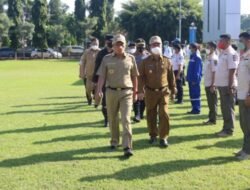 Bupati FDW Jadi Irup di Upacara Kesiapsiagaan Penanganan Covid-19