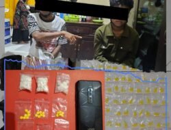 Mengaku Membeli dari Orang Bersatatus DPO, Ini Pengakuan Dua Pelaku Pengedar yang Dibekuk Satreskoba