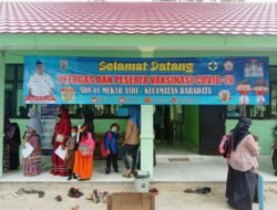 Gelar Vaksinasi, SDN 01 Mekar Asri Lebihi Target yang Ditentukan Agar Tatap Muka Ajar Mengajar Siswa Berjalan Tanpa Batas