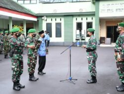 Pimpin Upacara Bendera 17-an di Bulan Januari, Dandim 0822 Bondowoso Bacakan Amanat Kasad