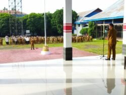 Pimpin Apel Pagi Hengki Honandar Minta KPD Jangan Bercanda dengan Data, Semua Harus Fokus Kerja