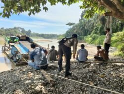 Hebat..!! Sudah Dua Kali Diperingati Kapolsek Pamenang, Pelaku PETI Malah Makin Menjadi