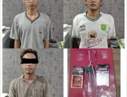 Tiga Pria di Surabaya Ditangkap Polisi Setelah Kedapatan Bahwa Sabu