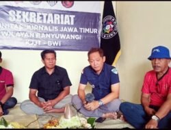 Launching Sekretariat KJJT-BWI di Ujung Jawa Timur Sebagai Wadah Para Jurnalis