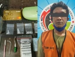 Setahun Jadi Pengedar Sabu, Warga Asem Jaya Surabaya Ditangkap Polisi