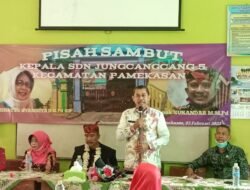 Unik, Kepala SDN Jungcangcang 5 yang Baru Diantar Menggunakan Odong-odong