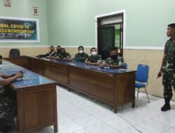 Prajurit Kodim 0822 Menerima Sosialisasi UU Lalin Oleh Unit P3M Bondowoso