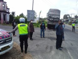 Sat Lantas Polres Dairi bersama Dinas Perhubungan Gelar Kegiatan KRYD