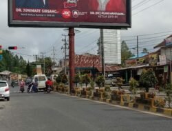 DPD LPM Dairi Menuntut Penertiban Billboard dan Baliho Liar