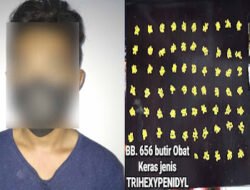 Lagi, Sat Resnarkoba Polres Bitung Amankan Pengedar Obat Keras Trihexy Penidyl