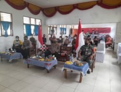 Kapolresta Deli Serdang Ikuti Zoom Meeting dengan Kapolri Sekaligus Tinjau Pelaksanaan Percepatan Vaksinasi di SMPN 1 Beringin