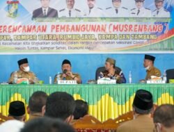 Bupati Kampar:  Wadah Susun Pembangunan, Setiap Musrenbang Jangan Ada Kepala Desa yang Tidak Hadir