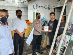 Kapolres Bitung Kunjungi Keluarga Alm Herry Dumais, dan Berikan Tali Asih serta Sampaikan Hal Ini