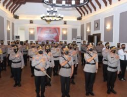 Kapolrestabes Pimpin Serah Terima Jabatan Kasat Intelkam Polrestabes Surabaya